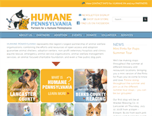 Tablet Screenshot of humanepa.org